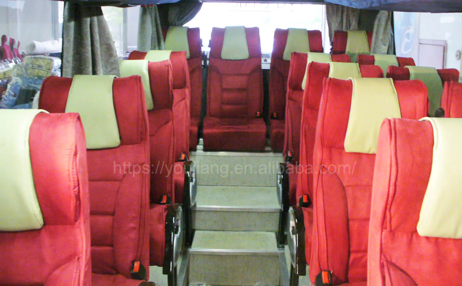 42cm width reclining bus van seat