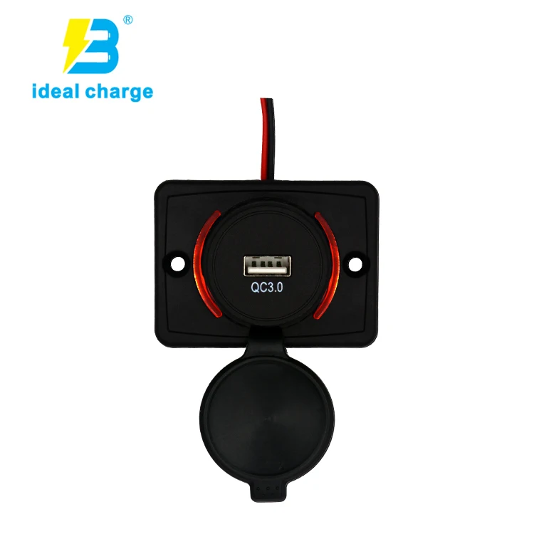  Ideal-зарядка установки RV автобус городской USB qc3.0 розетки в машину с usb туманный распылитель Заподлицо Гнездо 1 взаимный обмен данными между компьютером и периферийными устройствами