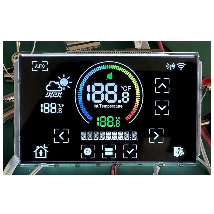 Factory Low Price Custom Lower Power LCD Display 14 Segment LCD Screen Display Module for Electronic Scale