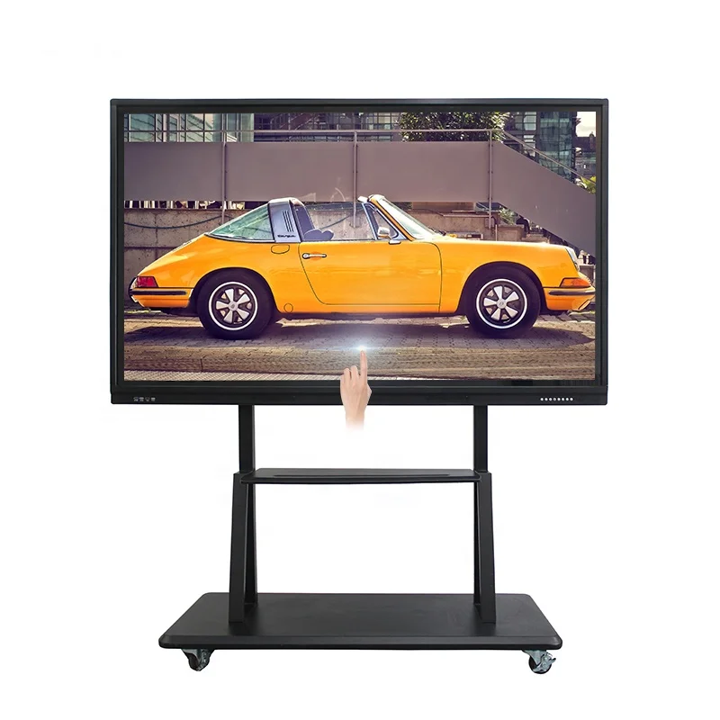 65 75 86 100 Inch LCD Display Meeting Classroom Electronic Digital Multi Touch Screen Smart Interactive Board