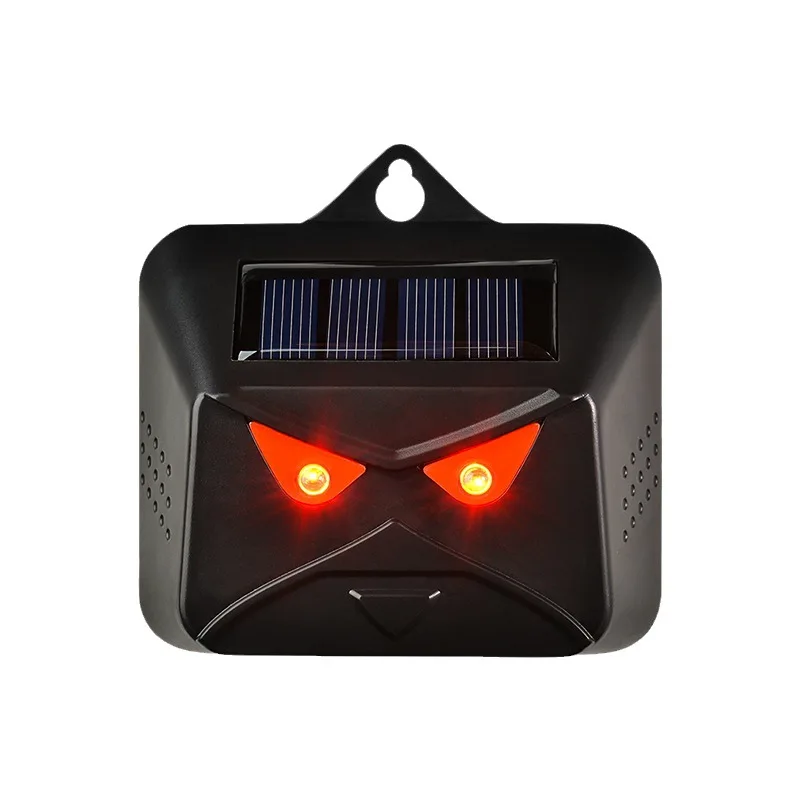 Wholesale Solar Animal Repeller Waterproof Deterrent With Red LED Light Pet Anti-barking Device