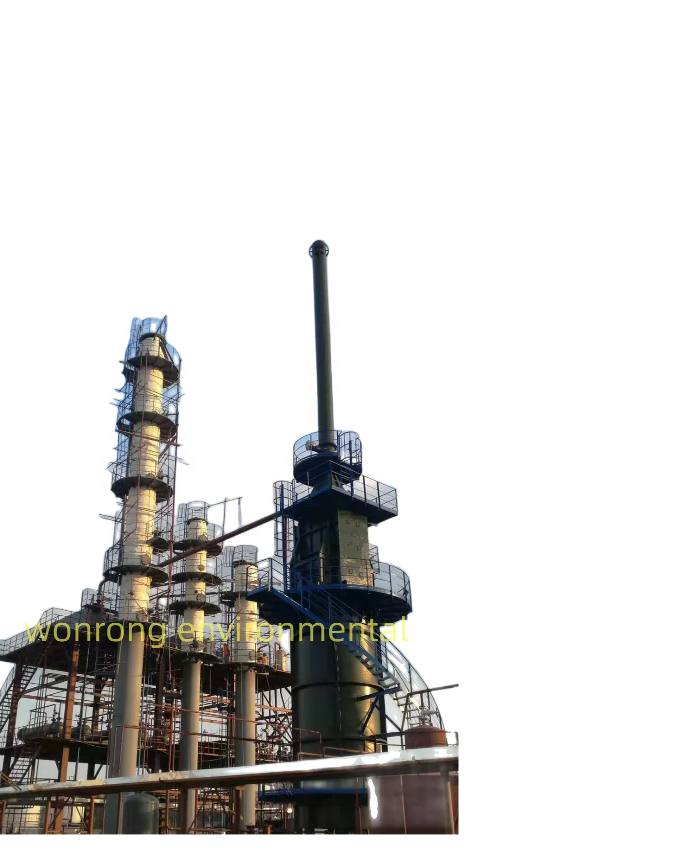 30T Used Engine Oil Recycling plant Refining  to Diesel machine