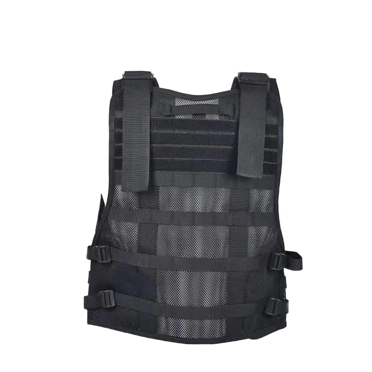 Оптовая продажа, высокопрочный черный тактический жилет Nerf, пуленепробиваемый корпус
