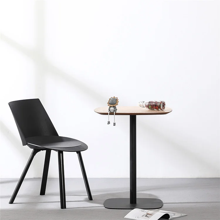 China Direct Wholesale Modern Simple Wooden Mdf Oval Dining Table For Small Space