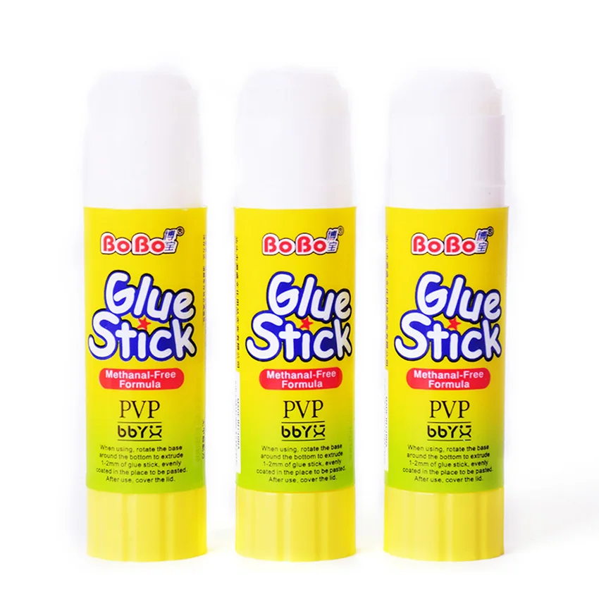 21g*24pcs School&Office Supplies Solid Glue Strong Adhesives Solid Glue Stick for Children Solid Glue