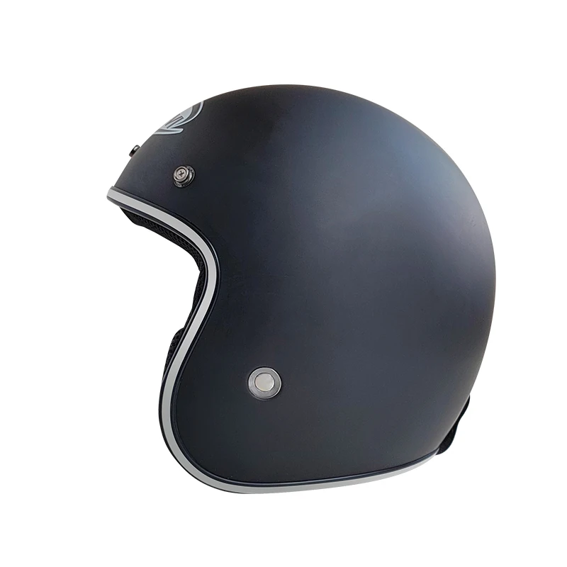Wholesale Vintage High-Performance Fiberglass Vintage 3/4 Motorcycle Helmets