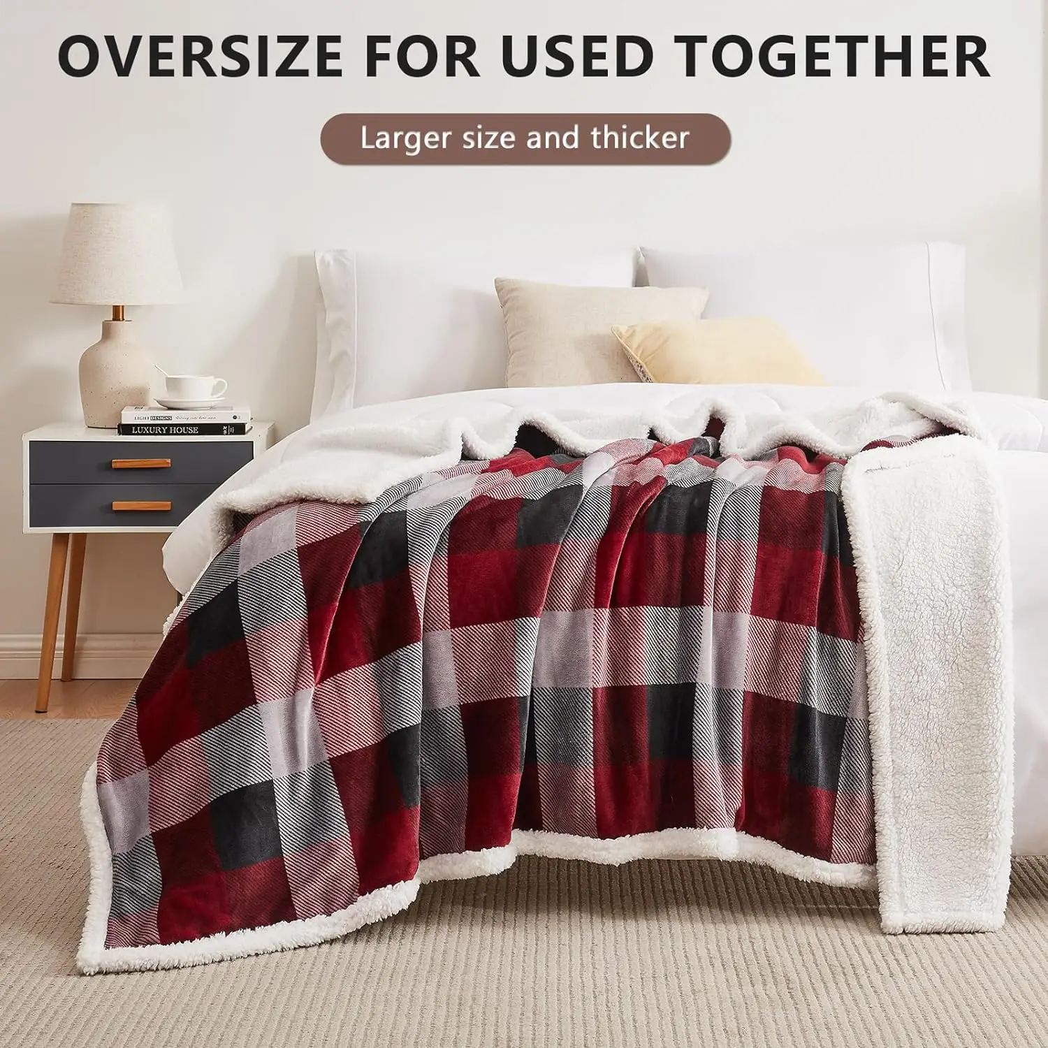 Sherpa Throw Blanket