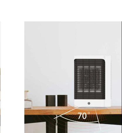 In stock 950W Fan Heater PTC Ceramic Heating Timer control Element Auto Shake Portable Human body sensing heater