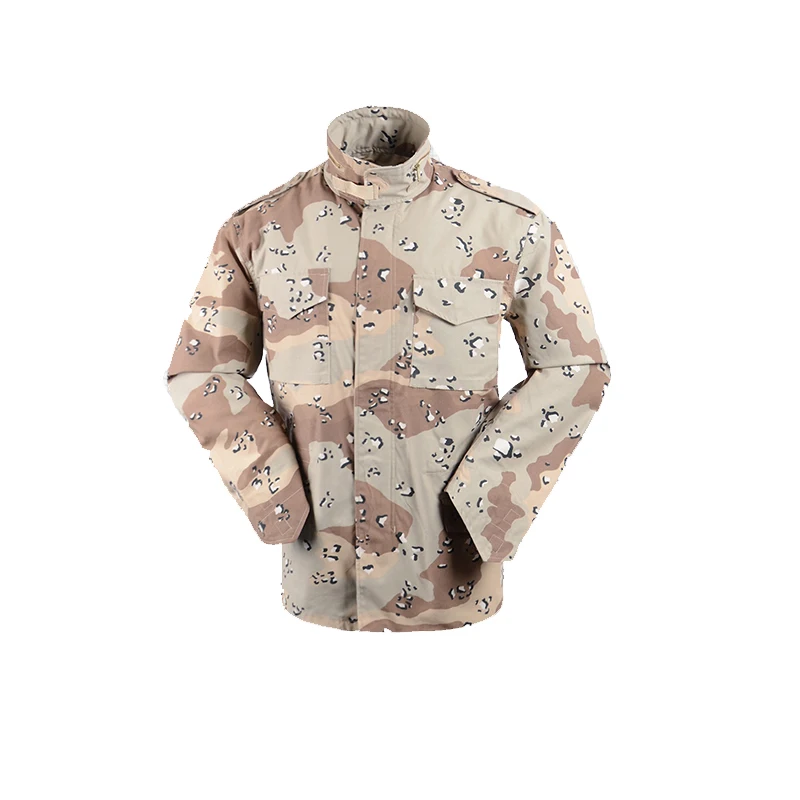 clothing manufacturers 6 Color Desert Uniform Winter Field Camouflage combat Tactical Jacket for Hunting Camping militar