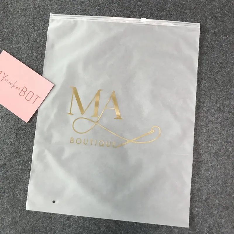 Custom printed swimwear packaging frosted ziplock bag ,pvc matte plastic bolsa bikini packaging bags