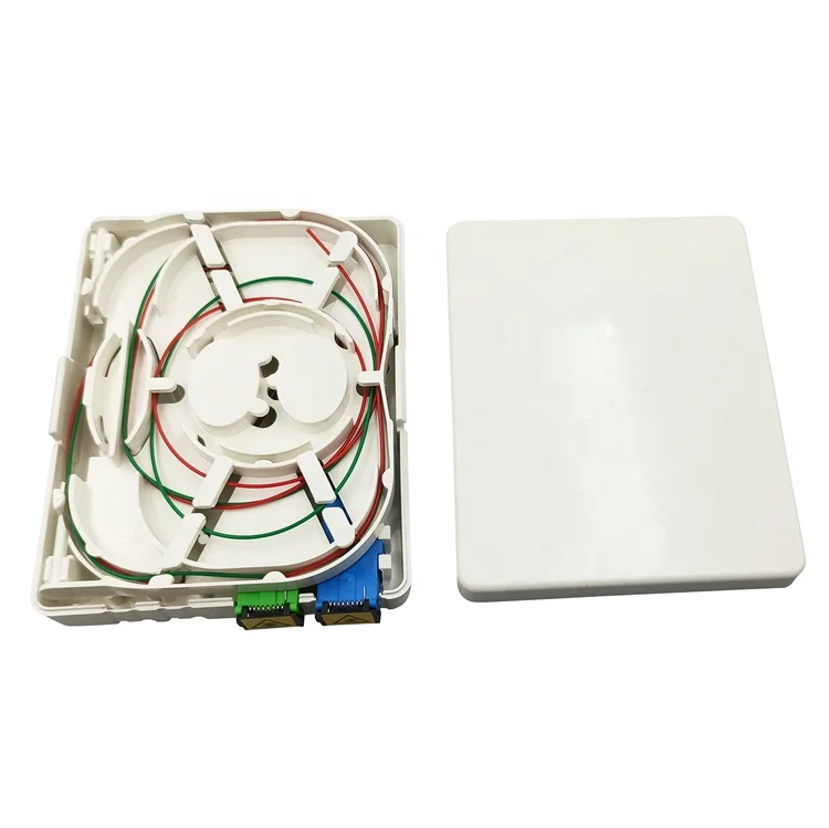 Fiber Optic Mini Terminal Box 2 Ports FTTH