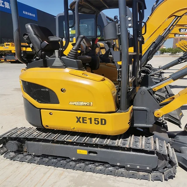 1.5 ton mini excavator crawler excavator China mechanical mini excavator is suitable for vegetable greenhouse construction