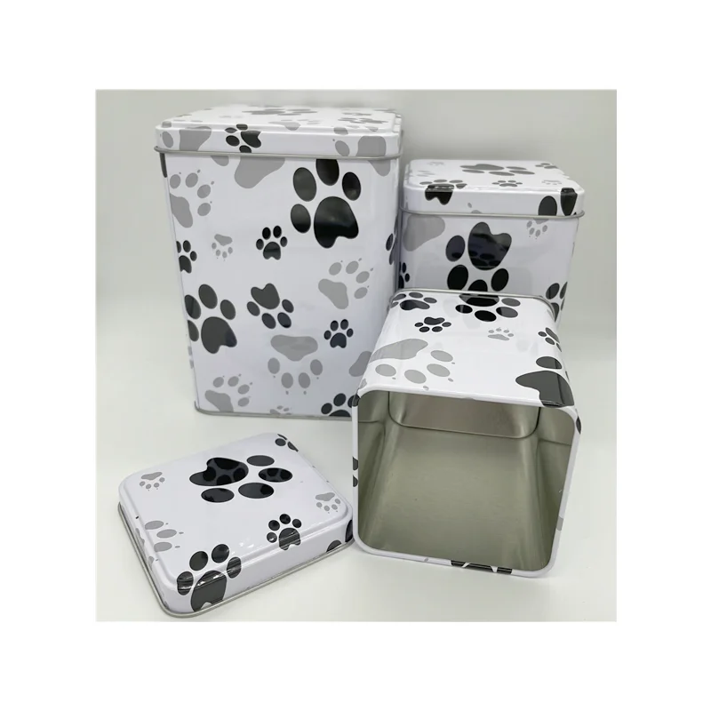 China manufacturers rectangular tea tin box