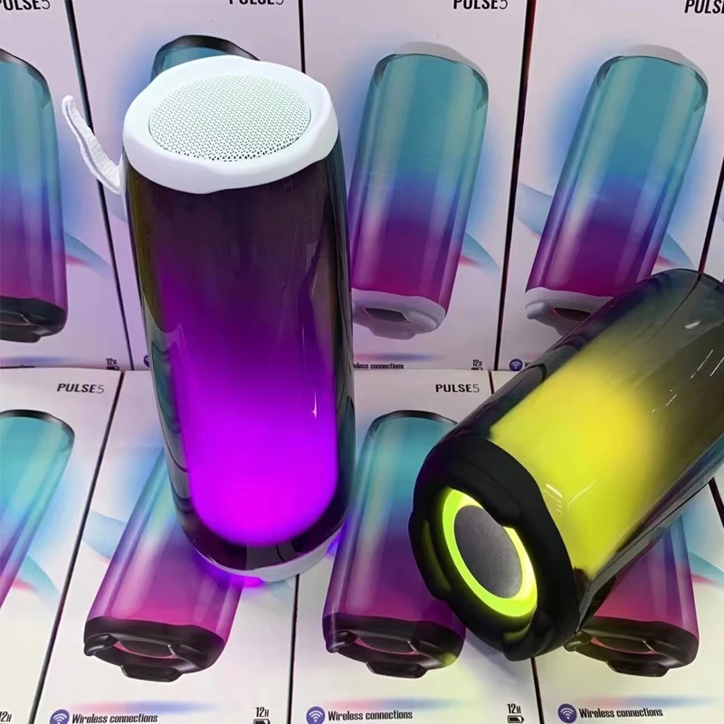Лидер продаж оригинальный Pulse5 новейший калейдоскоп портативный динамик PULSE5 водонепроницаемый беспроводной уличный RGB свет