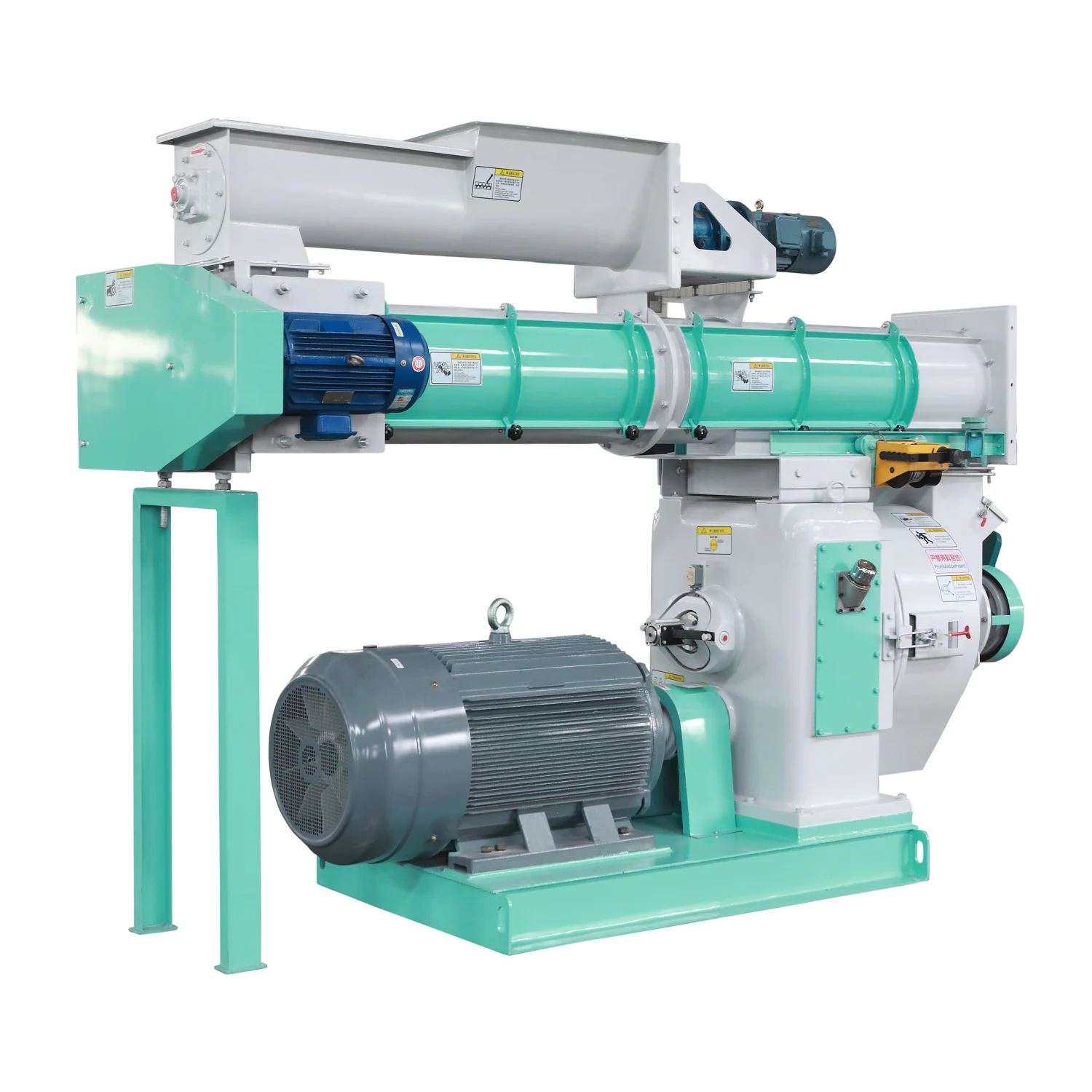 Factory direct sale large stainless steel ring die animal food pelletizer feed processing machine