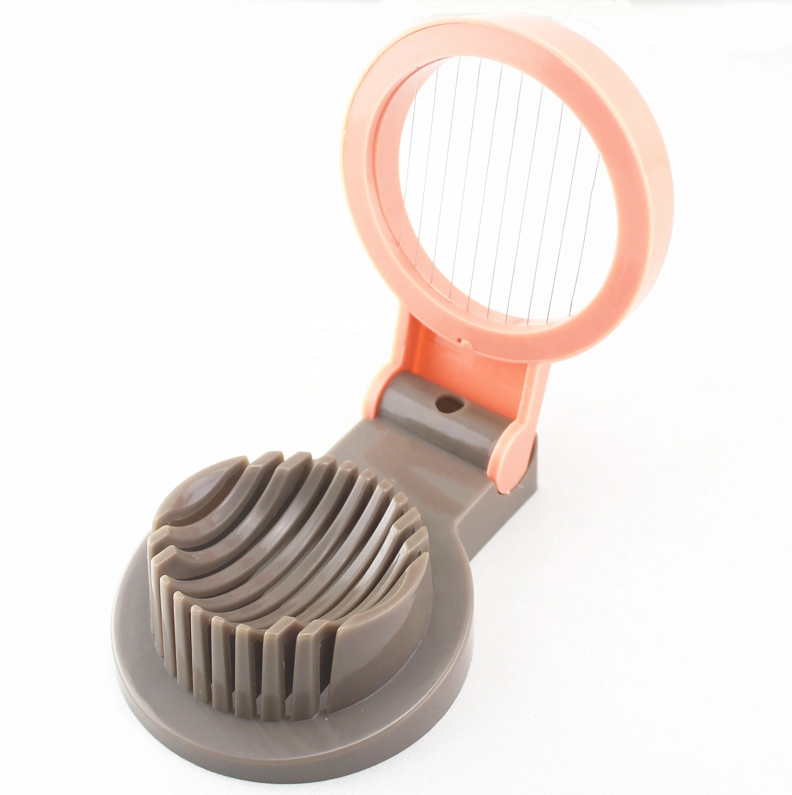 Home gadgets plastic body stainless steel blade egg slicer