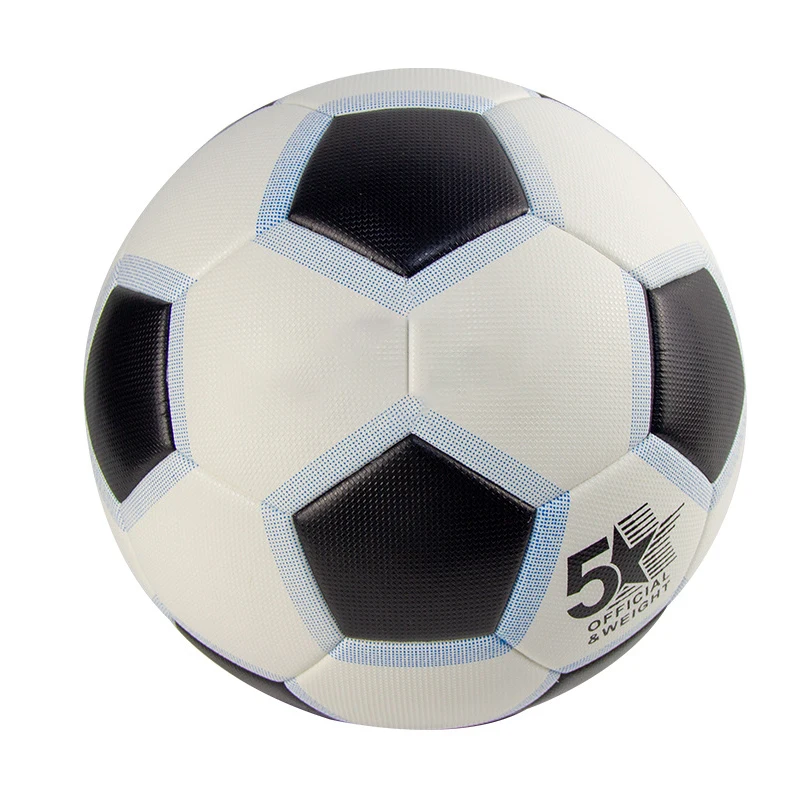China manufacturer Double mirror PU leather Material Bounce height 135-155cm Best quality Match soccer balls