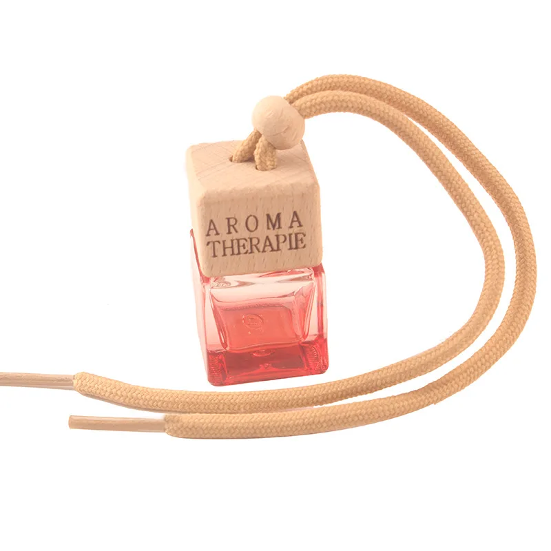 Квадратные маленькие Ароматические диффузоры стеклянные бутылки Автомобильные Духи для кондиционера на заказ 10 мл автомобильные стеклянные флаконы для духов диффузор