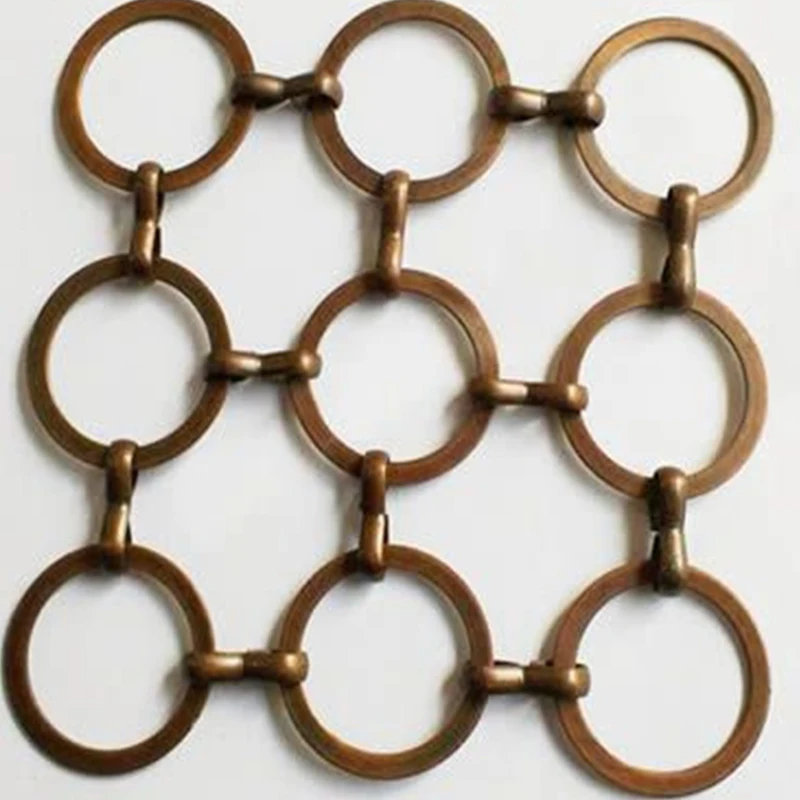 Anodised Aluminum Metal Coil Curtain For Bathroom