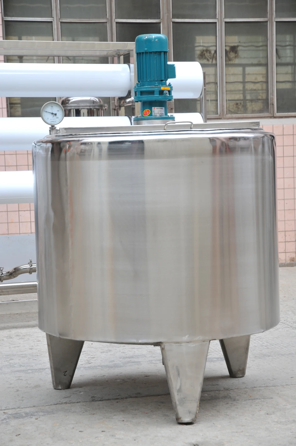 
Heating and cooling Tank Ice Cream Aging Tank Mixer 