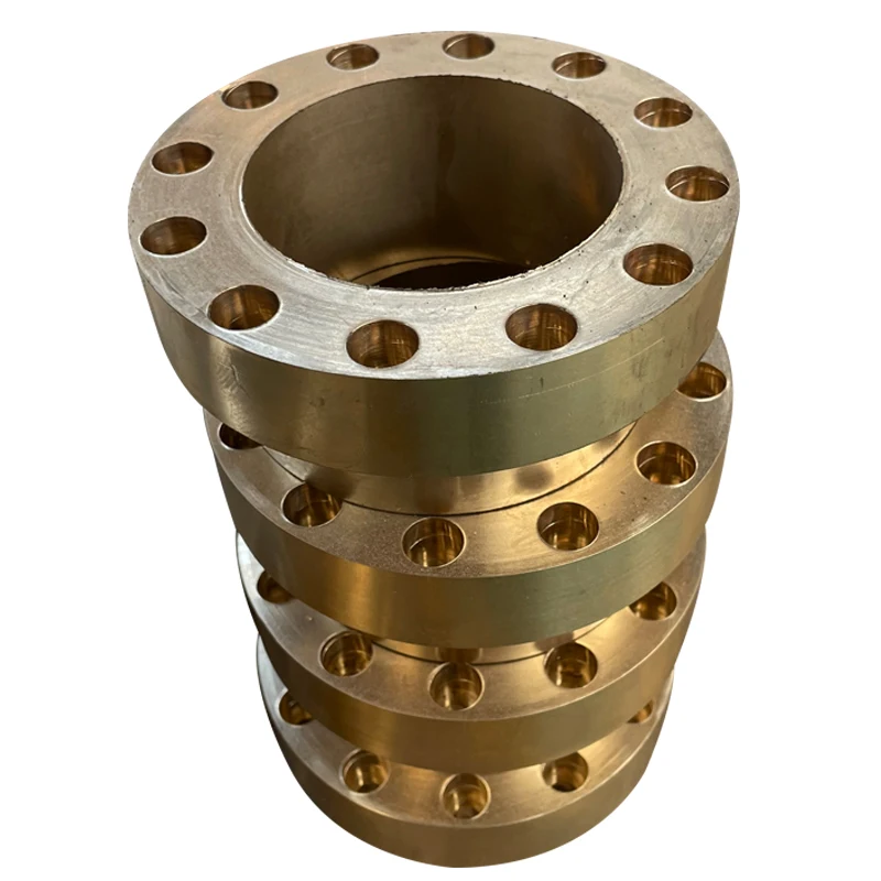 Haishan Brass Cast Graphite Bushing Bearing C86300, Self-lubricating Bearing, Maintenance-free, Customizable