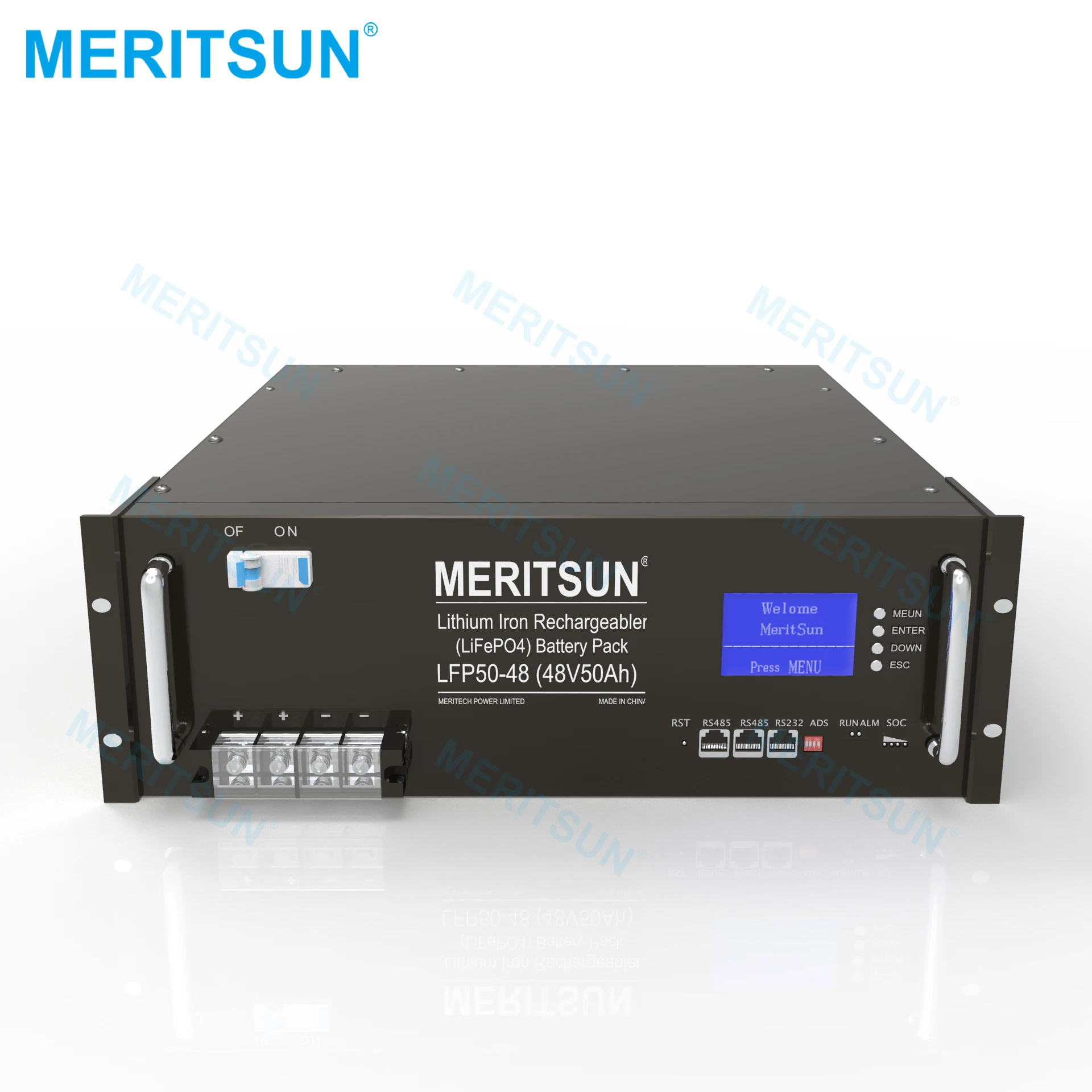 Lithium Ion Ito Battery Rechargeable Batteries 48v 100ah 200ah Lifepo4 Lithium Battery