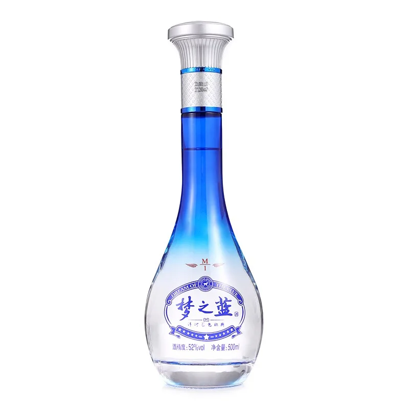 Yanghe 52%vol 500ml 4 Bottles White Spirit Price Buy Bulk Baijiu Luzhou-flavor Liquor
