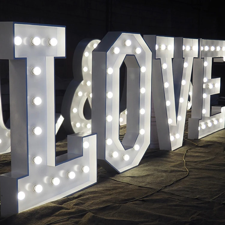 Giant Marquee Letter Outdoor And Led Numbers Big Marquee Letter Sign Large Alphabet Marquee Letters