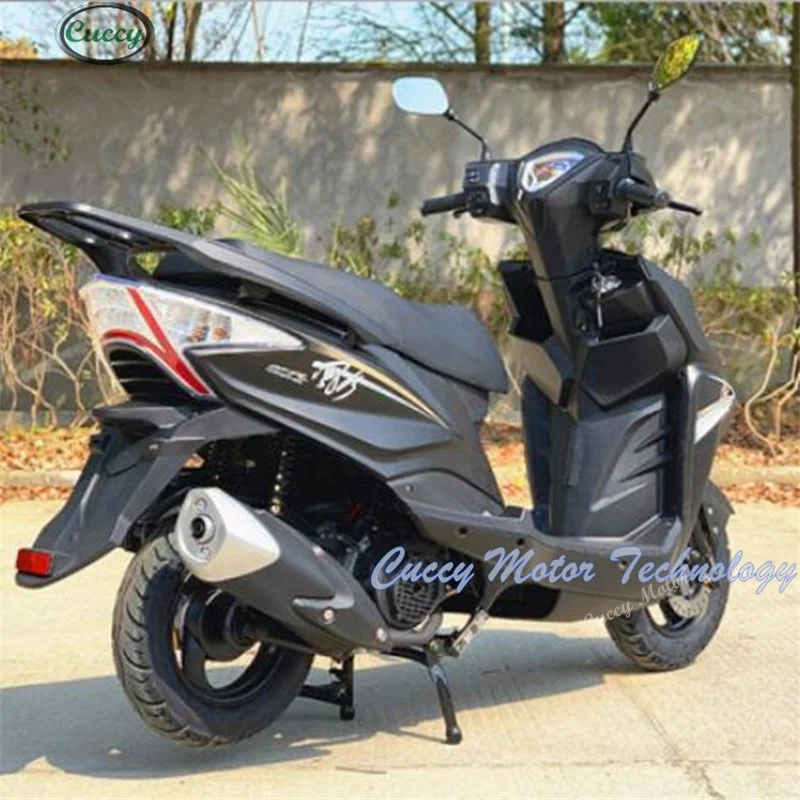 New bigger Luxury 4 stroke air cooling 80cc motorcycle 125cc 100cc 49cc gas scooter