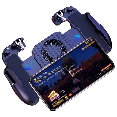 2023 new mobile game controller, gamepad joystick with cooler cooling fan, suitable for all mobile phones