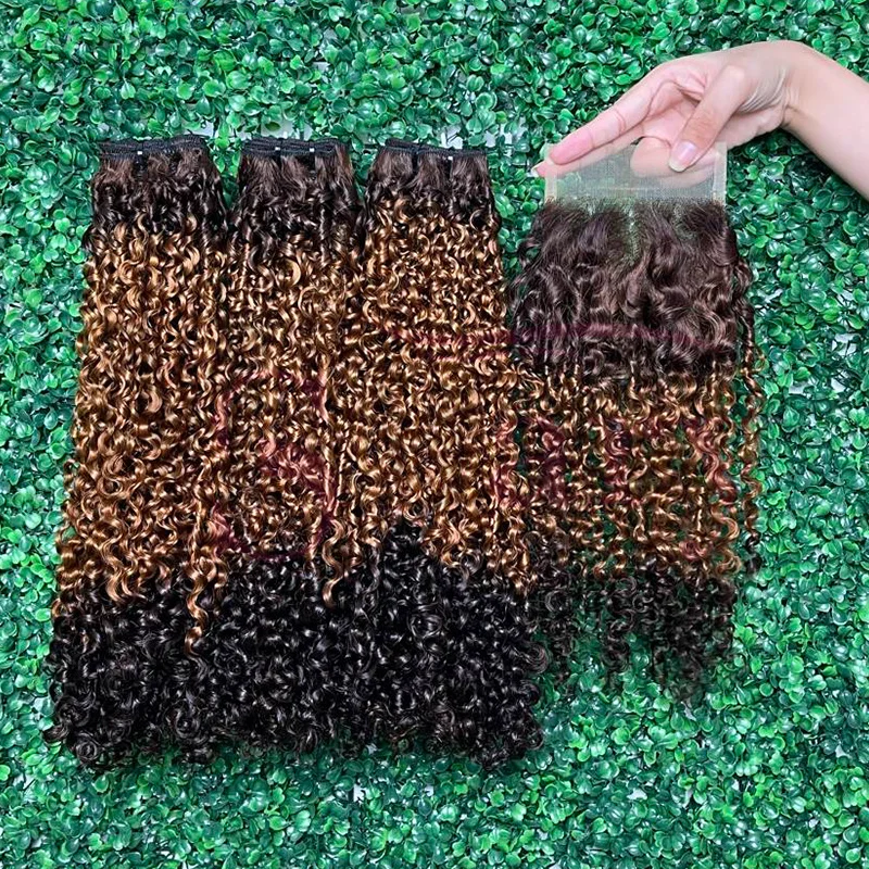 Vietnamese Hair Super Double Drawn Pixie Curly Human Hair Bundles Lace Front 12A Grade Raw Cuticle Aligned Human Hair Vendors