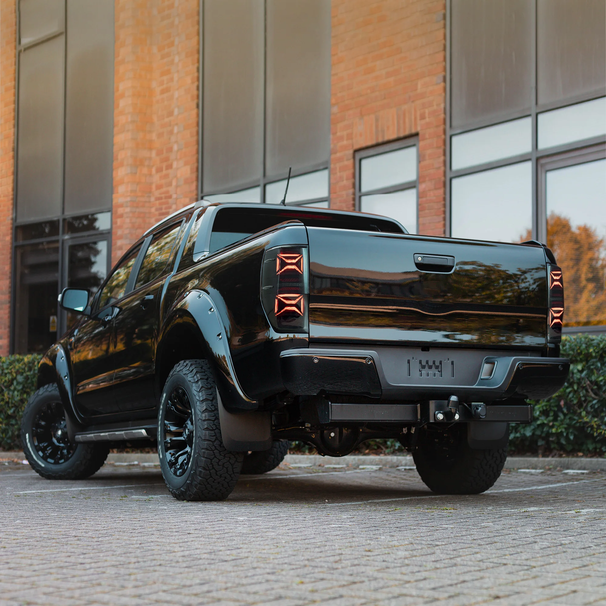 VLAND Full LED Tail Lights For Ford Ranger (T6 T7) 2012-2018 (First generation, P375/PX, NOT FIT T8 2019+)