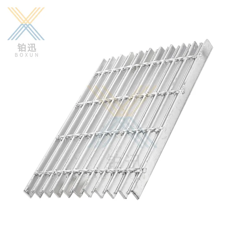 Factory Supply Hot Dipped Galvanized Metal Steel Grating with Rod Bar for Drainage Gutter Cover walkways