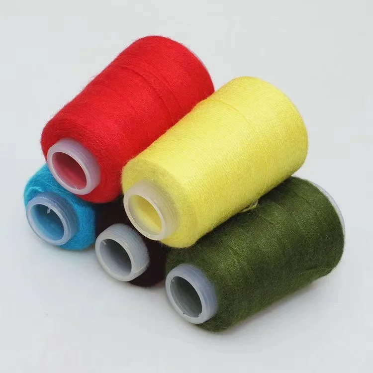 Wholesale Spring Summer Knitting Fancy Yarn 2/18S 2/28NE Viscose Polyester Acrylic PBT Core Spun Yarn For Knitting Weaving