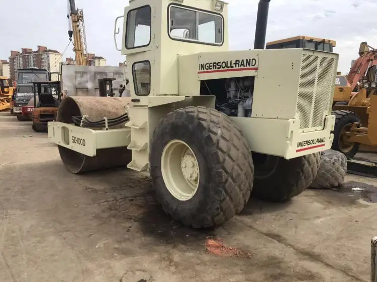 Used vibratory road roller  Ingersoll rand  SD-100 for sale