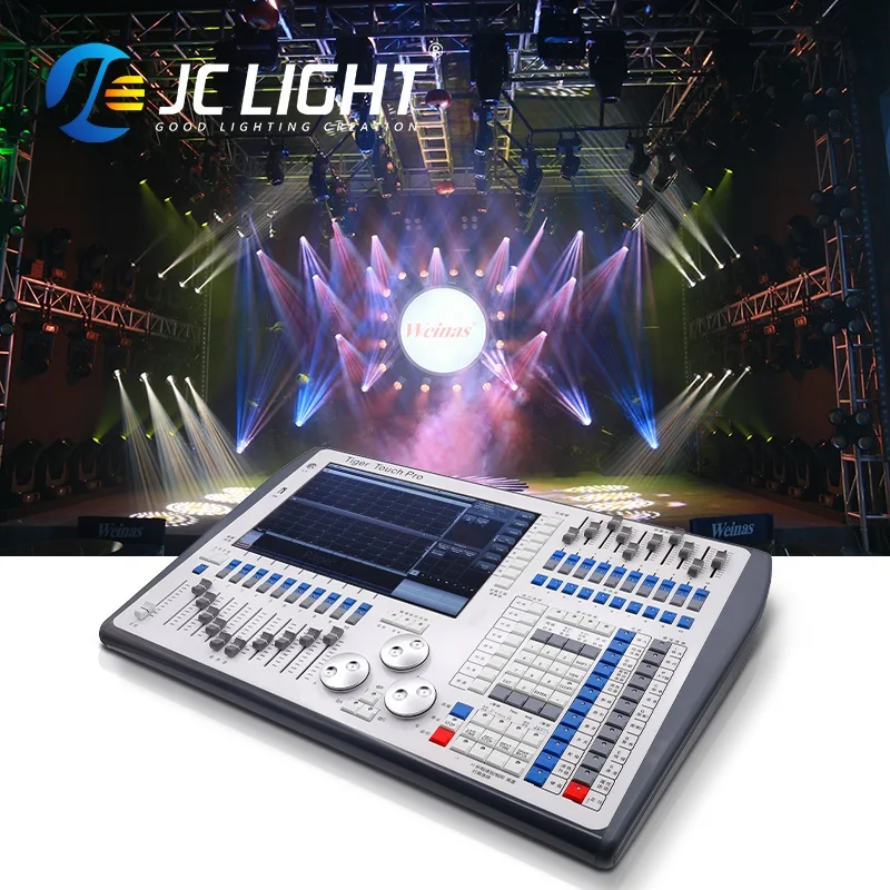Tiger Touch Console-8 Dmx Output Light Controller Console Dmx 512 Controller
