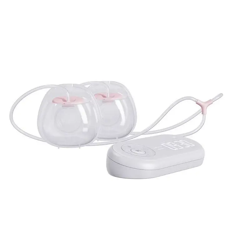 Good Selling Soft Comfortable Super Portable Breast Pump Hands-Free Electric Wearable Lying 150ml Mom Milk Extractor