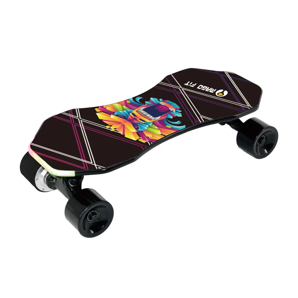 MAGO FIT High quality electric fish cruiser skateboard remote skateboard skate electric power slide skateboard china factory
