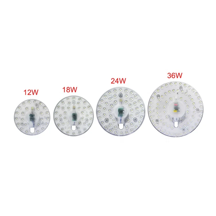 LED Panel Circle Ring Light for replacing  fluorescent circular tube circle module for ceiling lamp 12w 18w 24w 36w