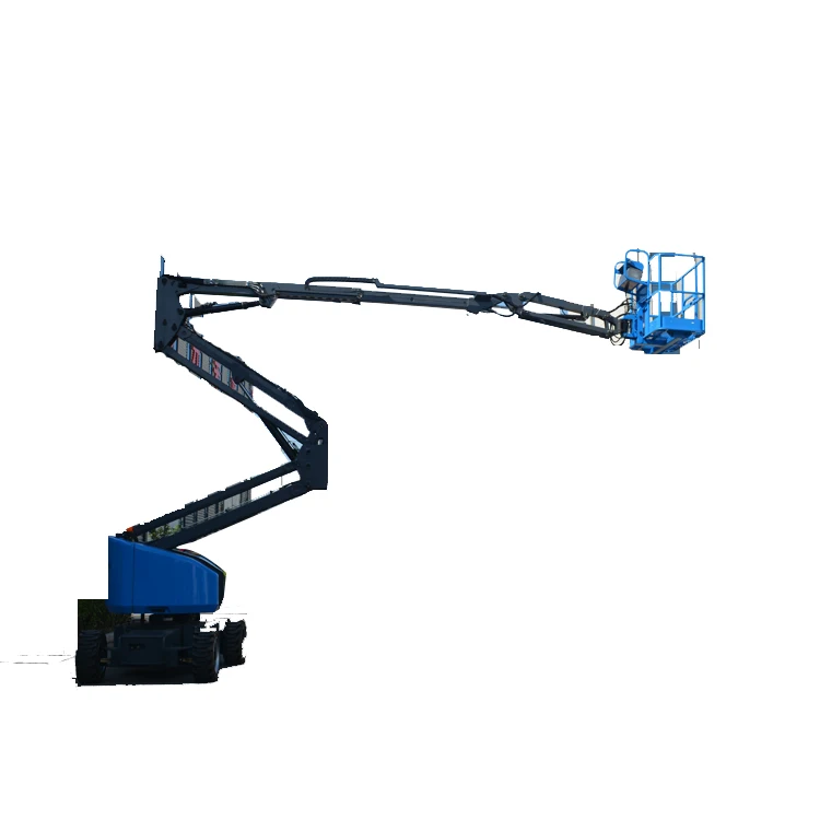 Mini Small Telehandler 200kg  boom Forklift 26m Lifting Height Diesel Forklift Truck