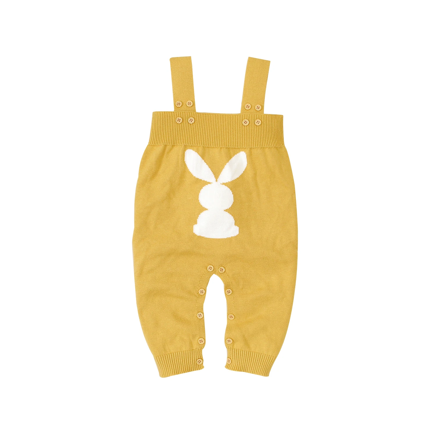 
Popular One Piece 100% Cotton Knitted Baby Romper Infant Jumpsuit Onesie Toddler Suspender Pants Oem Supported 