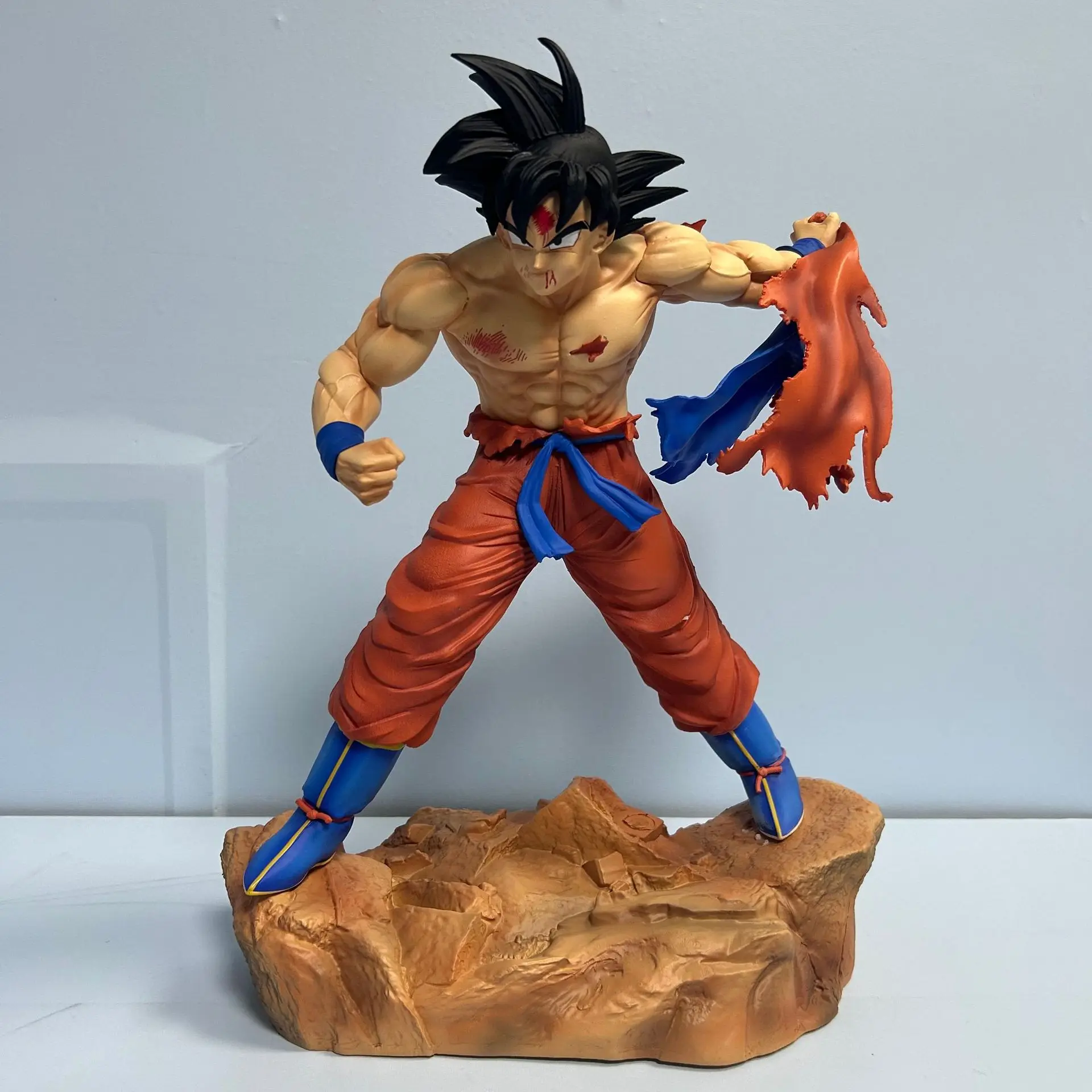 Japanese anime  super saiyan black hair son goku action figure PVC collection model toy for gifts