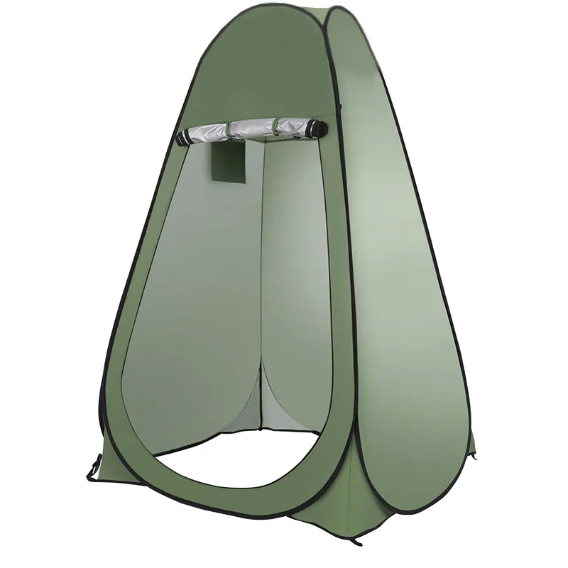 Camping Oversize Pop-Up Privacy Tent Durable Canvas Outdoor Toilet Dressing and Changing Room Portable Shower Tent