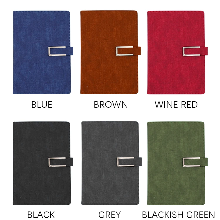 YALONG 2023 Custom New Design A5 Leather Note Book Set Dairy Note Book For Students Office Workers