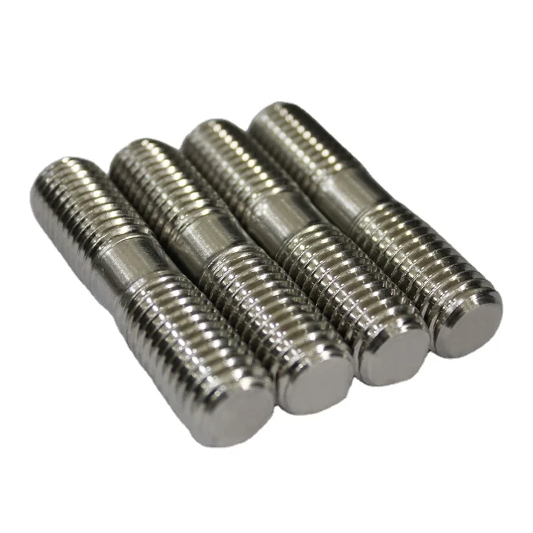 Wholesale High Quality double end stud ended with collar threaded