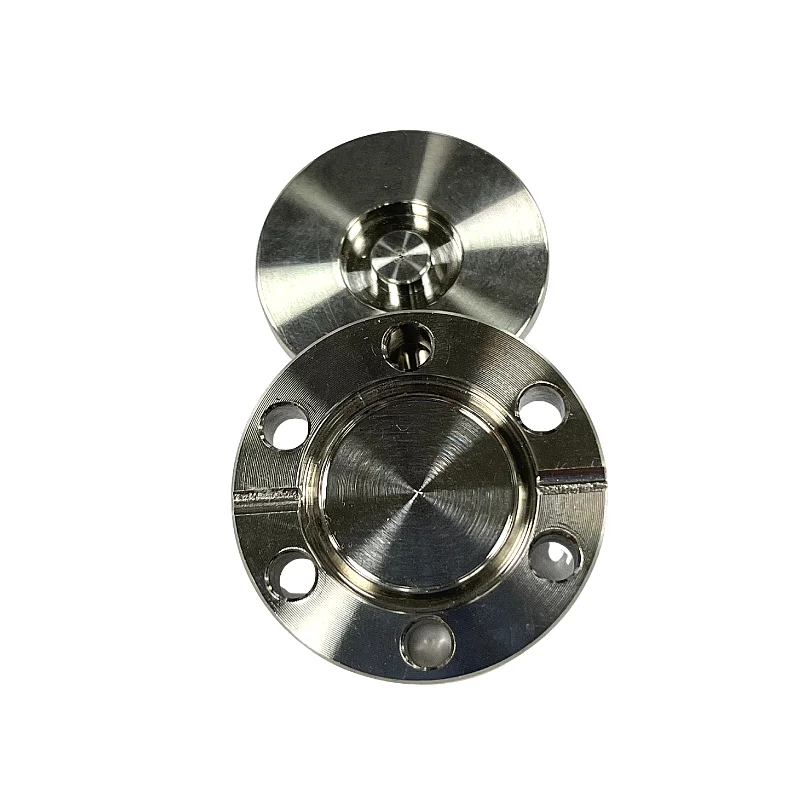 Customized Sus304 316 Vacuum Conflat Uhv Blank Flange Fittings