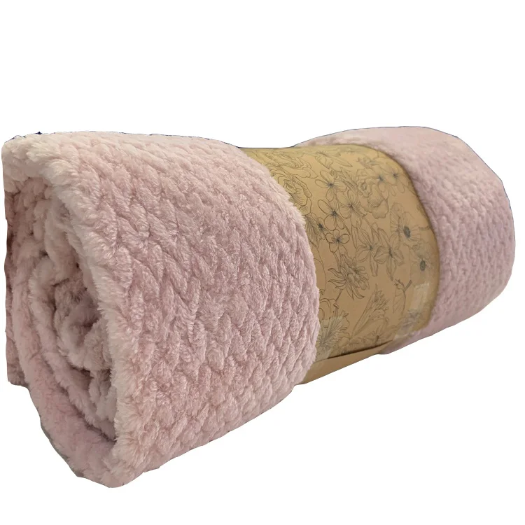 Flannel blanket Explosion Proof Flannel Solid Color Blanket Flannel
