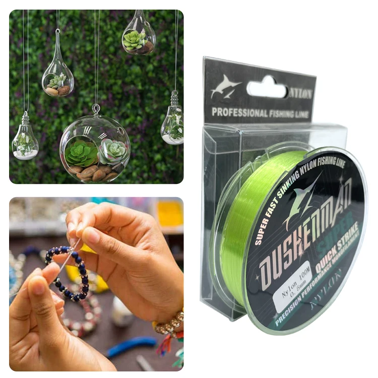 Wholesale Price All Size Sea Fishing Line Multi Color Super Strong Monofilament Nylon Fishing Line