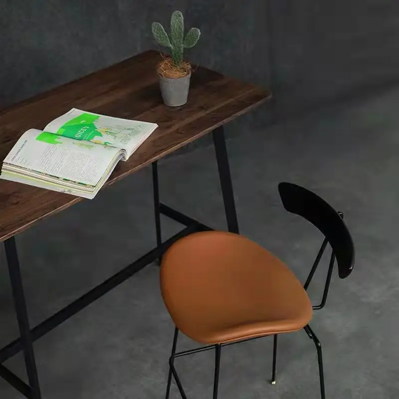 Upholstery Chair Inside Powder Coated Gas Lift Stool Dm Fabric Stroke Swivel Adjustable Height Bar