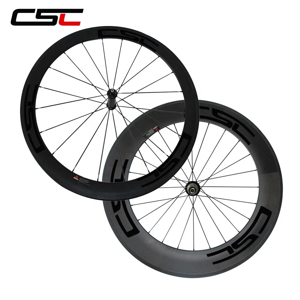700C Ceramic Bearing Powerway R36 straight pull  25mm Wide 50mm front 88 rear Clincher Wheelset Carbon Road Bicycles wheels